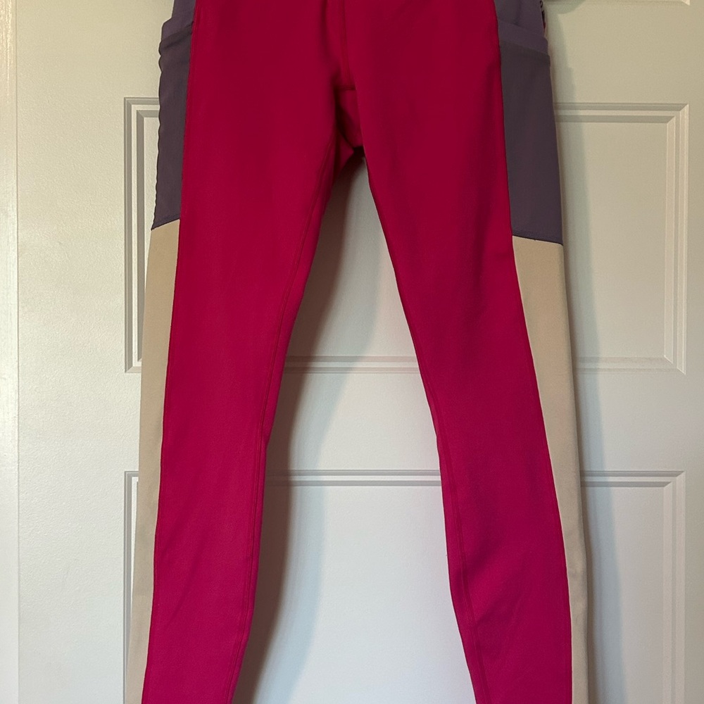 Fabletics PowerHold Hot Pink Leggings